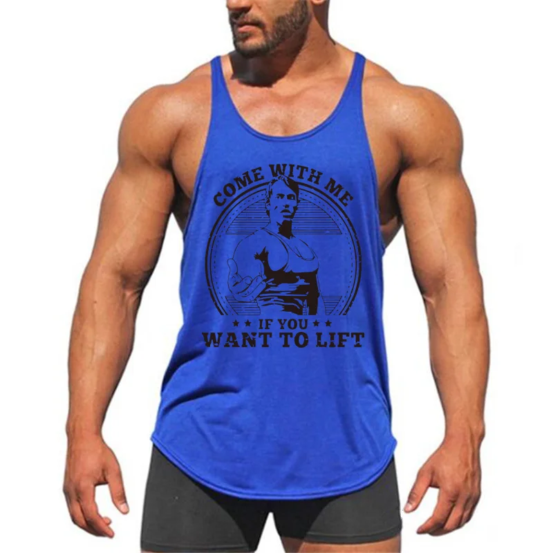 Brand Vest Muscle canottiere senza maniche Fashion Workout Sports Shirt Mens Bodybuilding Fitness Top uomo Gym Tank abbigliamento