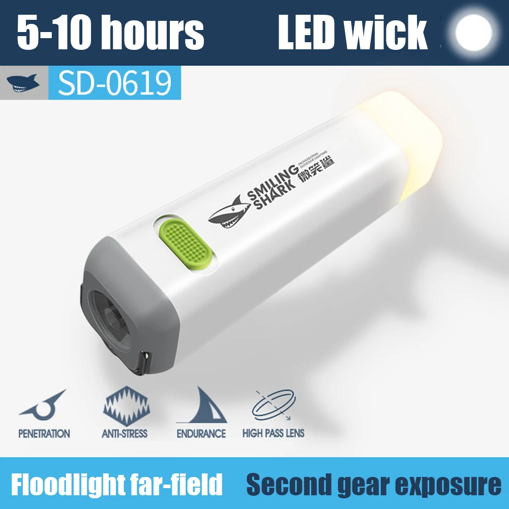 LED Flashlights USB Rechargeable Outdoor Floodlight LED Waterproof Powerful LED Flashlight 3 Modes for Camping Emergency