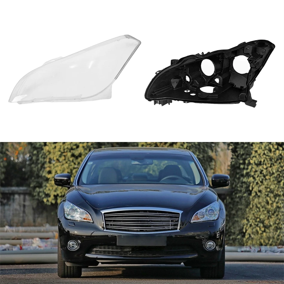 For Infiniti Q70 2013 2014 Car Interior Spare Parts Base Head Lamp Shell Headlight Back Housing Holder Front Headlight Shell