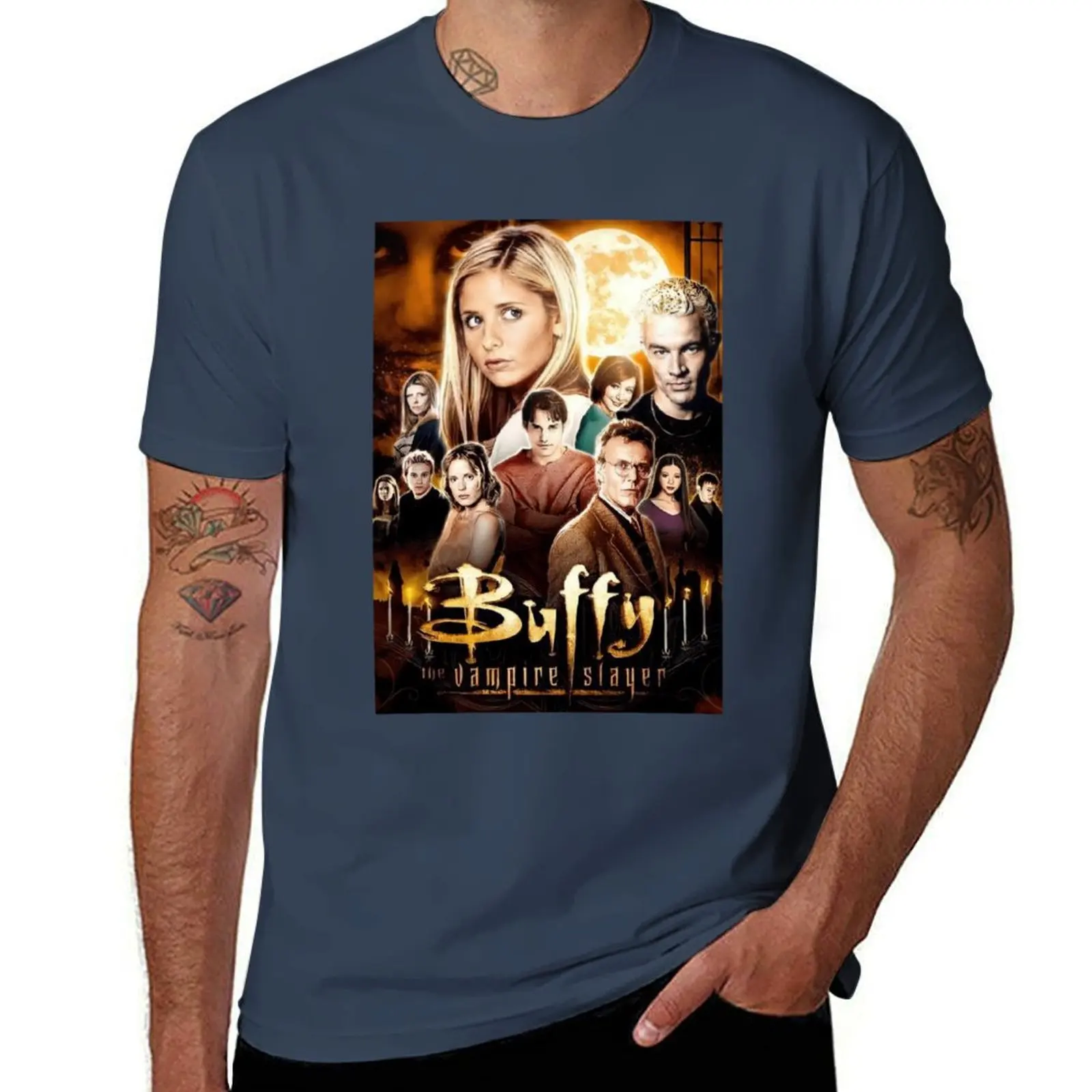 Buffy the T-Shirt Modern Print Casual T-Shirt