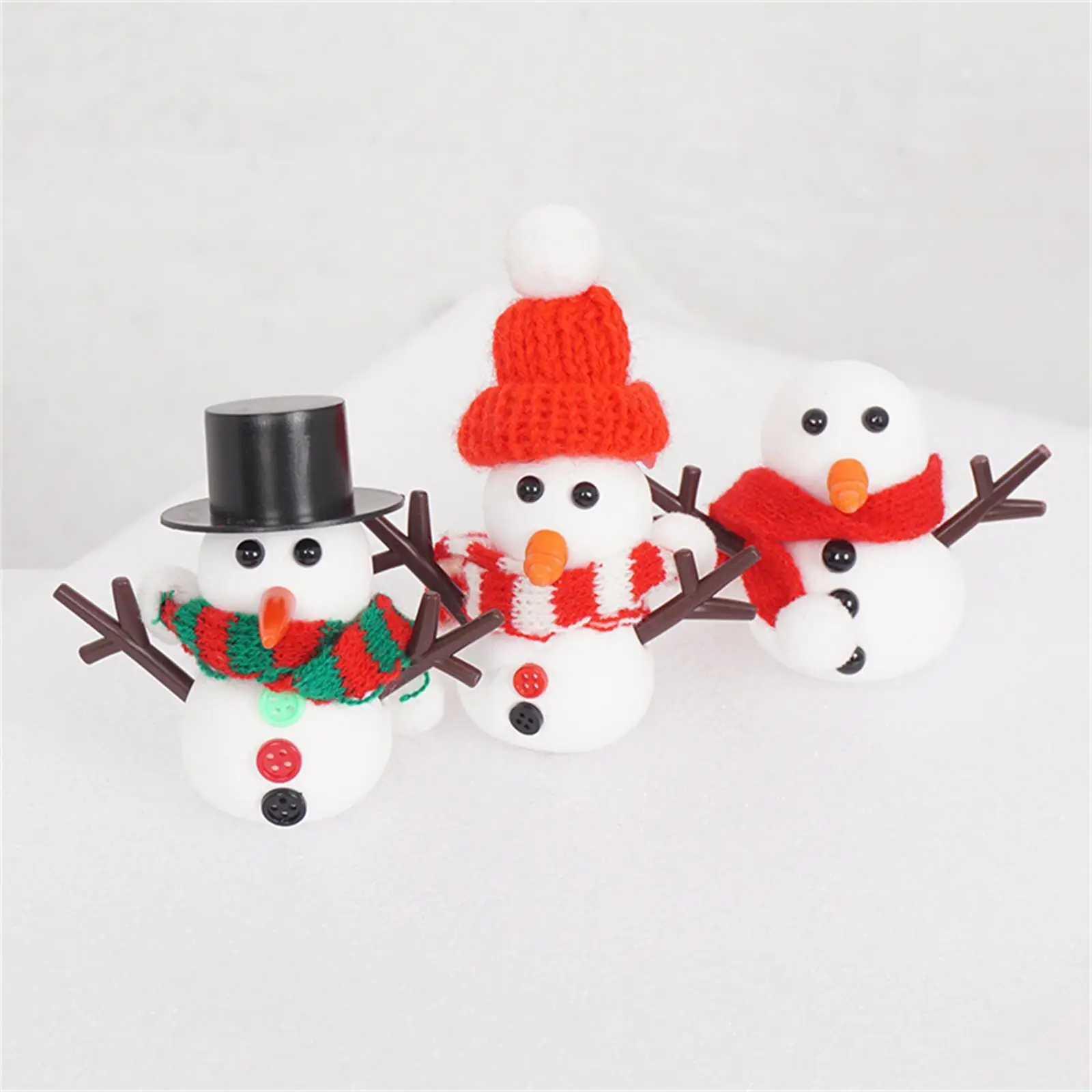 Snowman Making Kit for Kids Multicolor DIY Craft Kit Christmas Arts and Crafts Set Holiday Gift