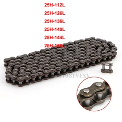 1 piece 25H Stainless Steel Chain for 47/49cc Pocket Bike Mini Motorcycle Quad Cross ATV Scooter Bicycle/Motorcycle Accessories