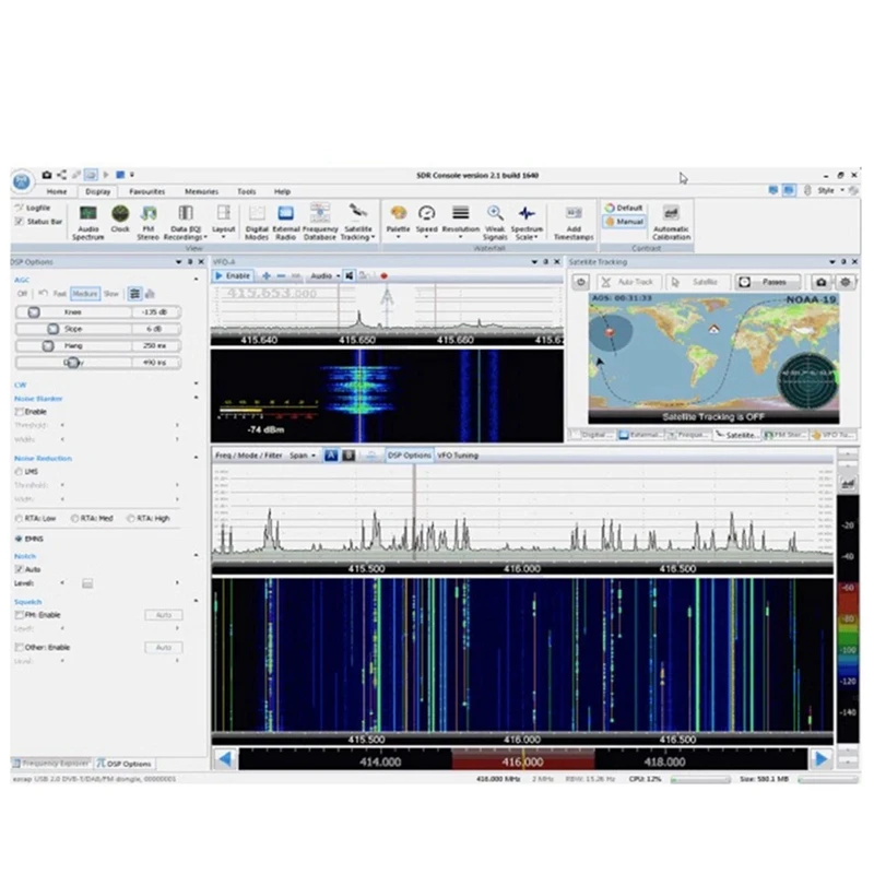 Récepteur sans fil multifonction défini par logiciel Récepteur radio RTL-SDR V3 R820T2 RTL2832U 1PPM TCXO SMA RTLS SDR