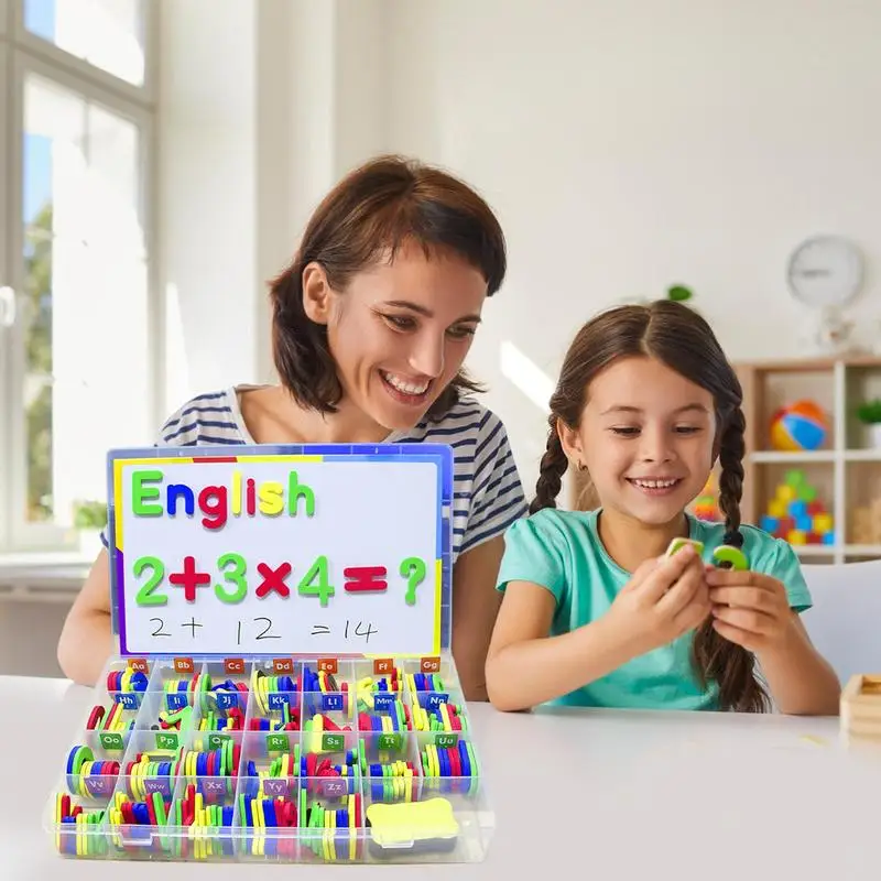 Magnetic Numbers Colorful Numbers Alphabet Fridge Magnets Set Alphabets Games Set Educational Learning Colorful Toy For Spelling