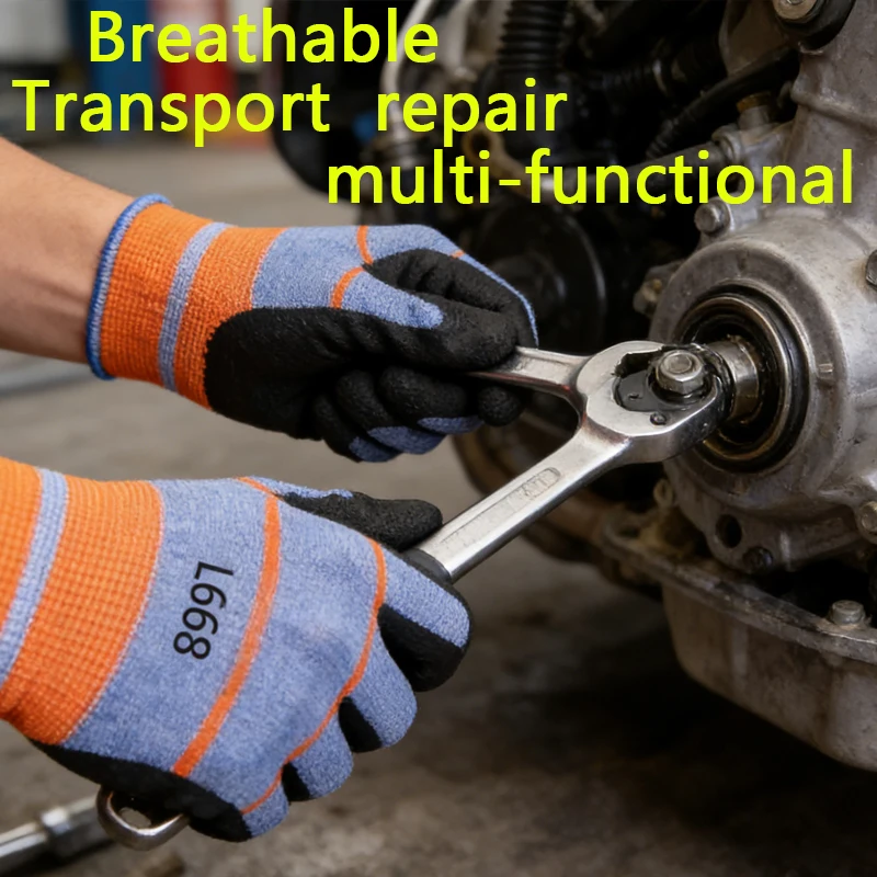 

Indoor and Outdoor Safety Wear-resistant Protective Gloves Garden Pruning Gloves for Flowers and Plants Logistics Handling Glove