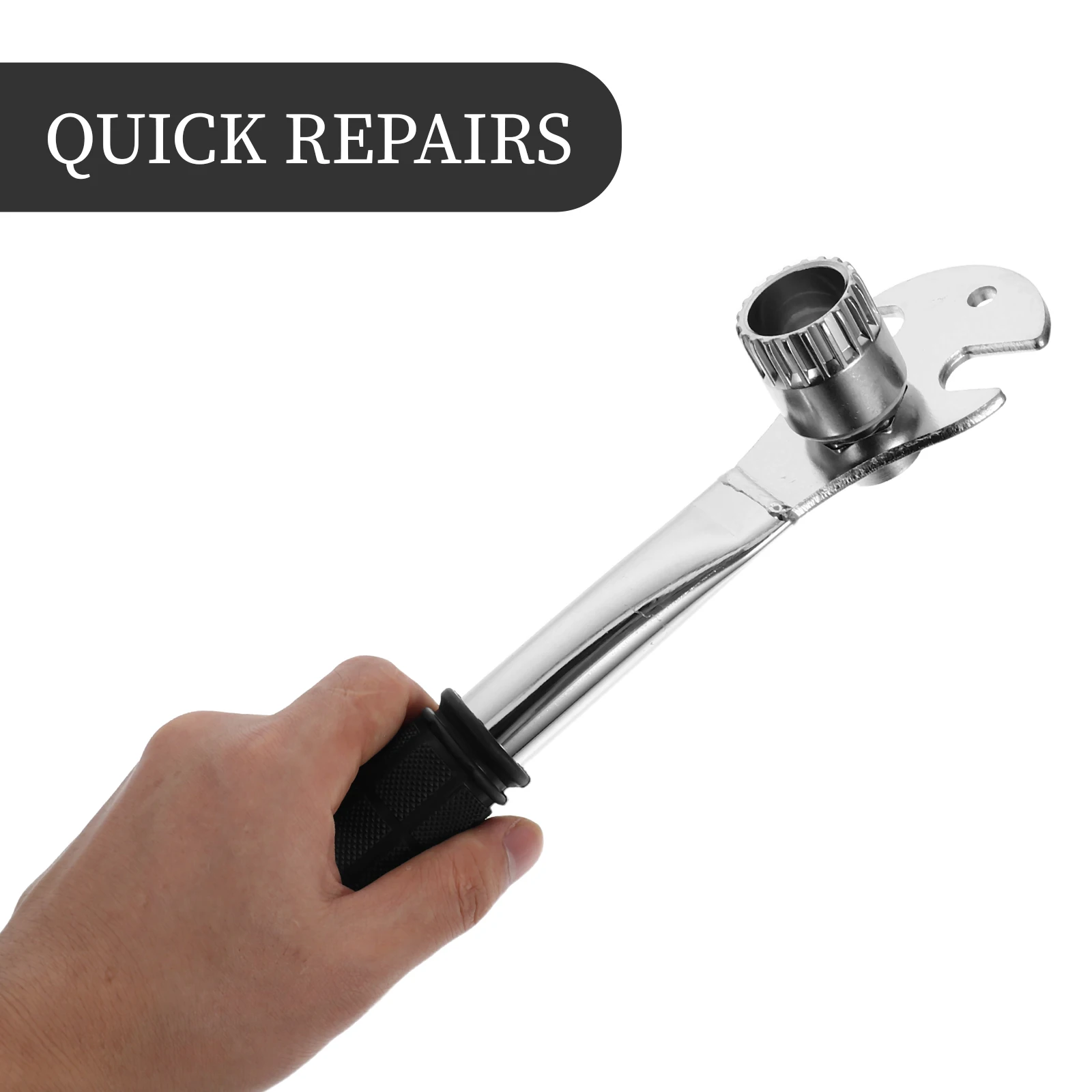 Bike Crank Removal Tool Bicycle Pedal Repair Carbon Steel Pedal Spanner Wrench Multi-Functional Cycling Tool Mountain Road Bikes