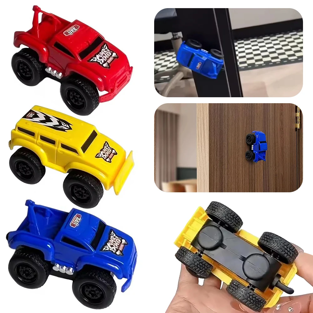 Auto da arrampicata magnetica da parete, regalo facile da usare per bambini