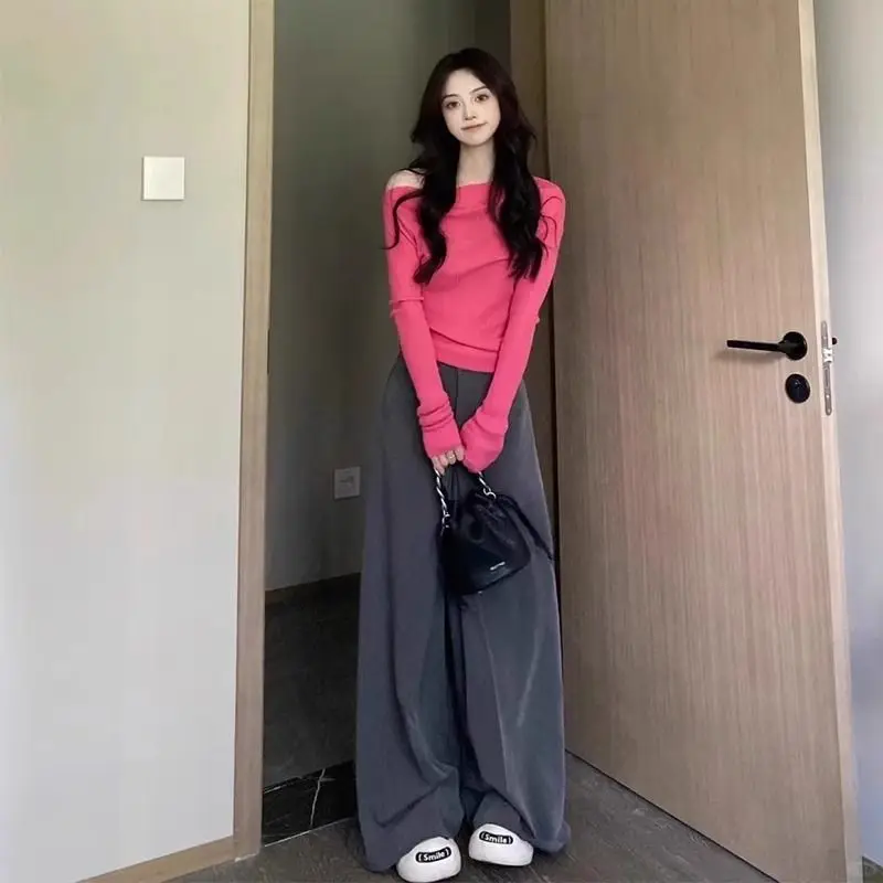 

Sweaters Jumpers Pullovers Womens Pullover Damen Green Punky Design Christmas Holiday Festival Season Fur Collar Nature Softy BF