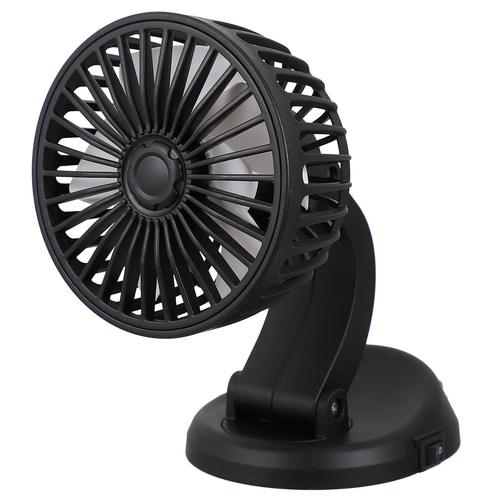 

1Pcs Car Desktop USB Fan Simple Fixing Method Excellent Craftsmanship Durable Efficient Cooling Seat Back Fan Car Supplies