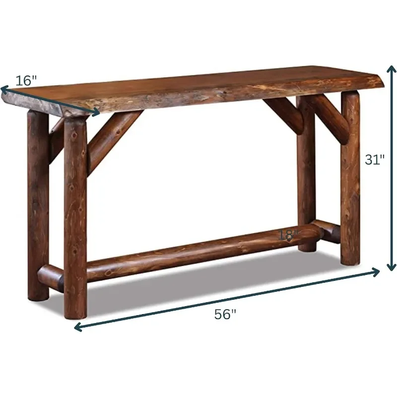Rustic Sofa Table 56