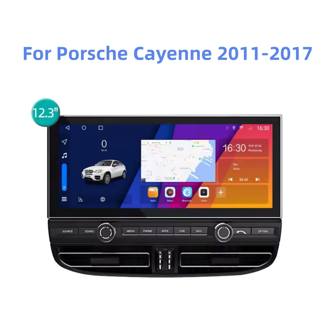 

Android 14 For Porsche Cayenne 2011-2017 Car Radio GPS Navigation HD Screen Head Unit Player Multimedia Video Stereo