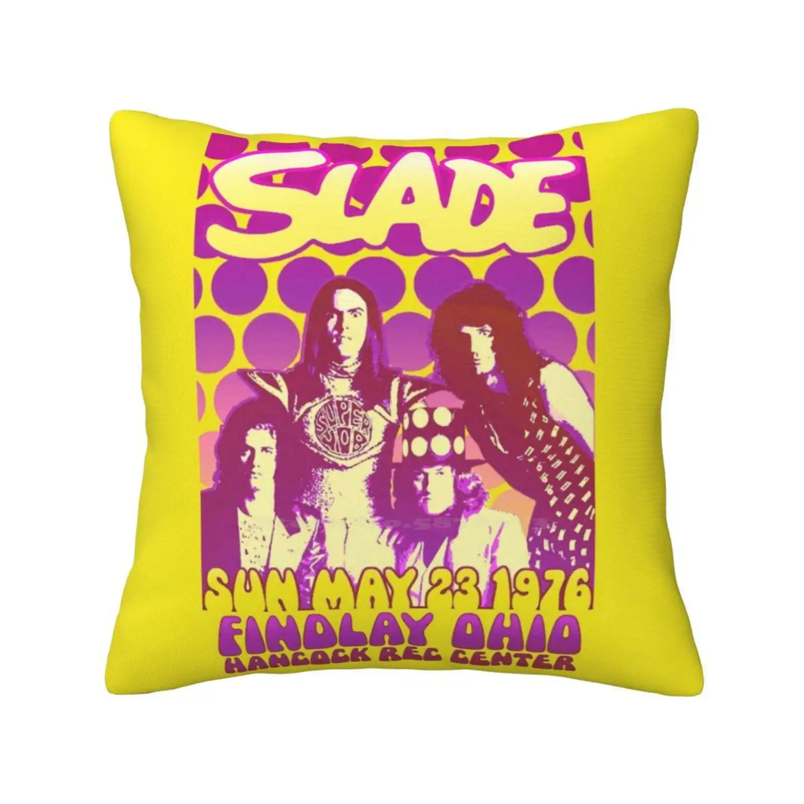 Slade Us Tour Home Sofa Car Cushion Cover Pillowcase Slade Noddy Holder