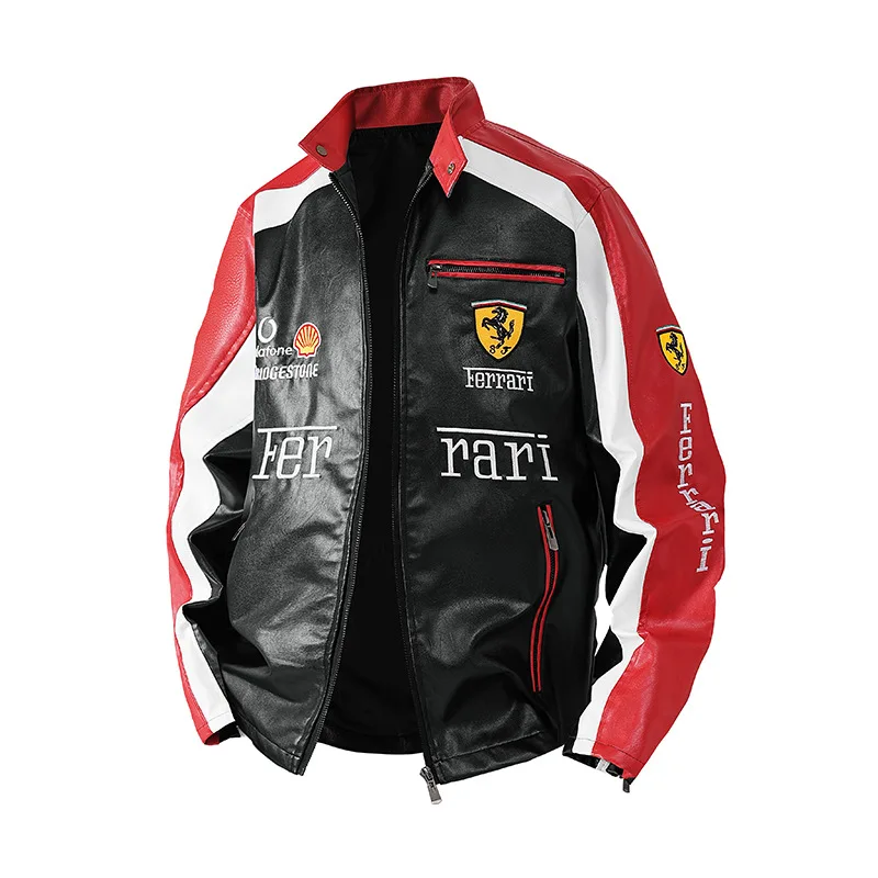 Ferrari Jacket in Leather: The Ultimate Vintage Racing Style for