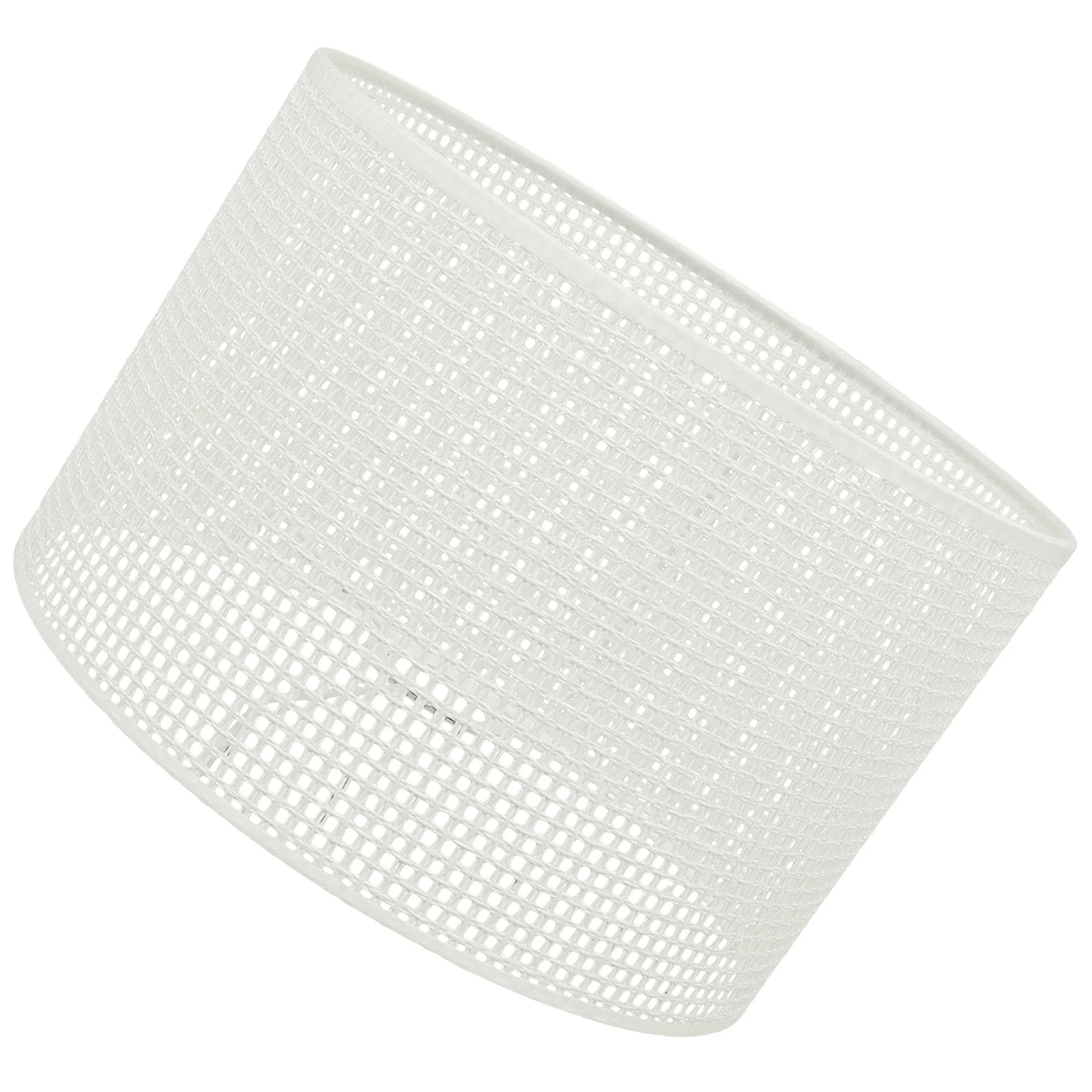 

Light Blue Woven Lamp Shade Linen Floor Lamp Table Desk Lampshade Farmhouse Style Household Lighting Fixtures Replacement