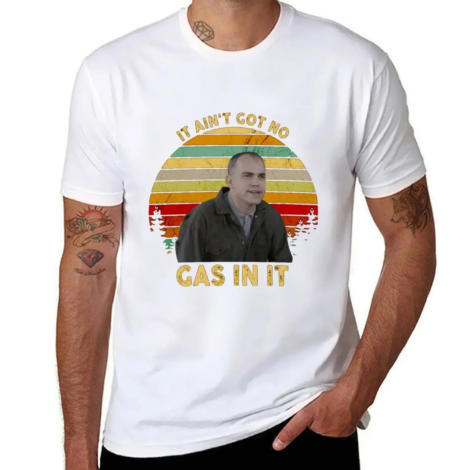 

It Ain t Got No Gas in It Sling Blade Vintage T-Shirt essential t shirt t shirts for man cotton soft T-Shirt