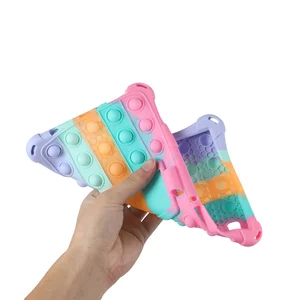 Penutup untuk Casing Tablet Samsung Galaxy Tab A7 Lite 8.7 SM-T220 SM-T225 Funda untuk Tab A7 10.4 T500 A8 10.5 Casing Anak-anak 2021X200X205 8 penjualan terbaik alcatel 1t 7 cover - №