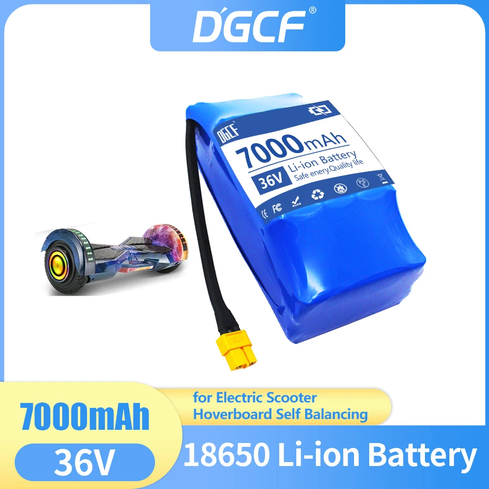 

36V 4400mAh Battery 7000mAh for Electric Hoverboard Balance Scooter E-Bike Unicycle Original Lithium Batteries Packs Replacement