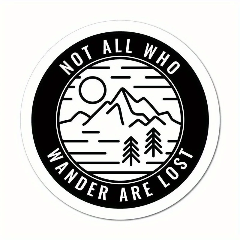 

Не все бездомные люди заблуждаются, наклейки для автомобилей с горным мотивом