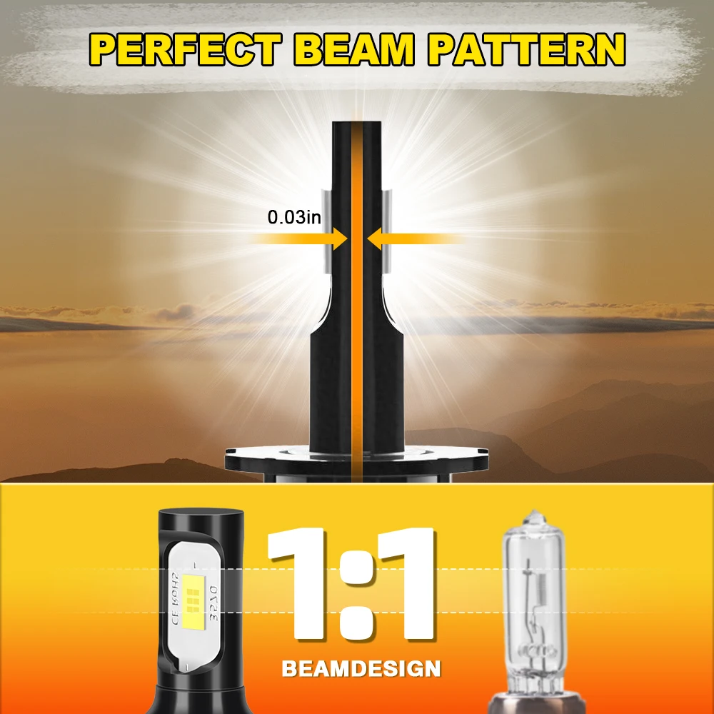 لبيجو 3008 MPV 2009 2010 2011 2012 2013 2014 2015 2016 2 قطعة الجبهة LED أضواء الضباب لمبات 80 واط السوبر مشرق السيارات الضباب مصباح 12 فولت #5