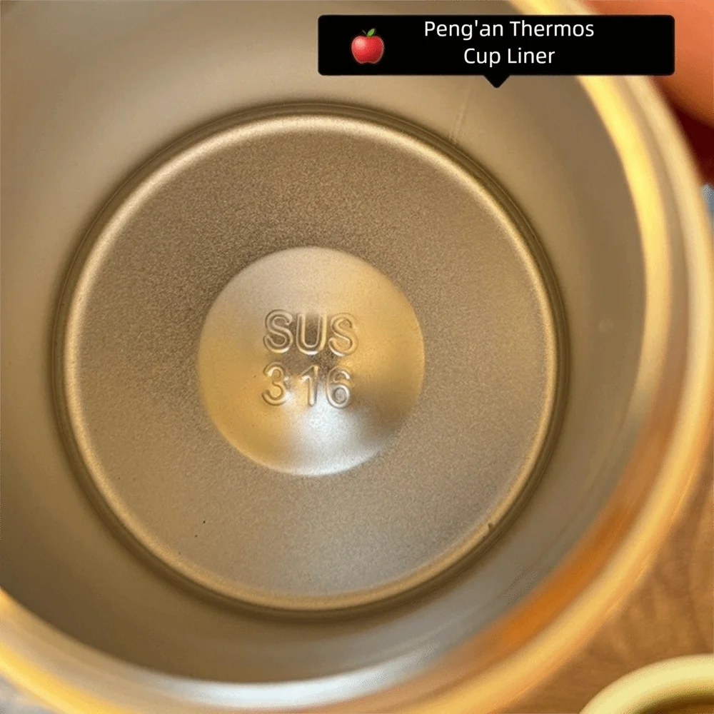 

300ML Durable Small Vacuum Cup Insulation Or Cooling High-Capacity Insulated Cup With Lifting Rope Thermal Mug Student Children