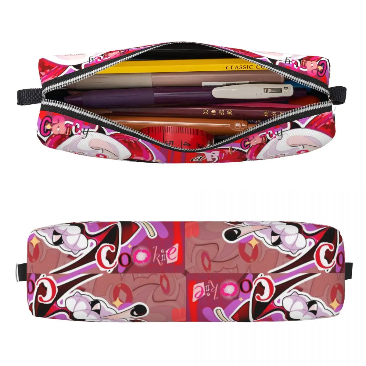 Fashion Apple Candy Cookie Run Kingdom Pencil Cases Pencilcases Pen Box for Girl Boy Big Capacity Bag Students School Stationery