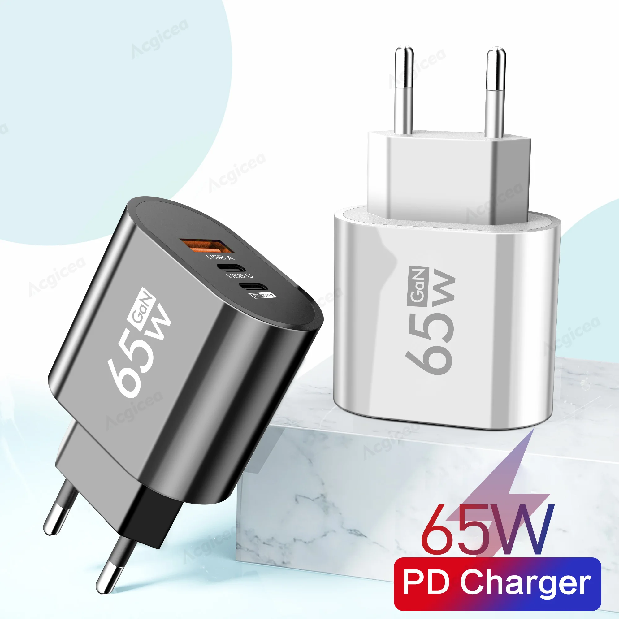 Portable Gan 65W 3 …