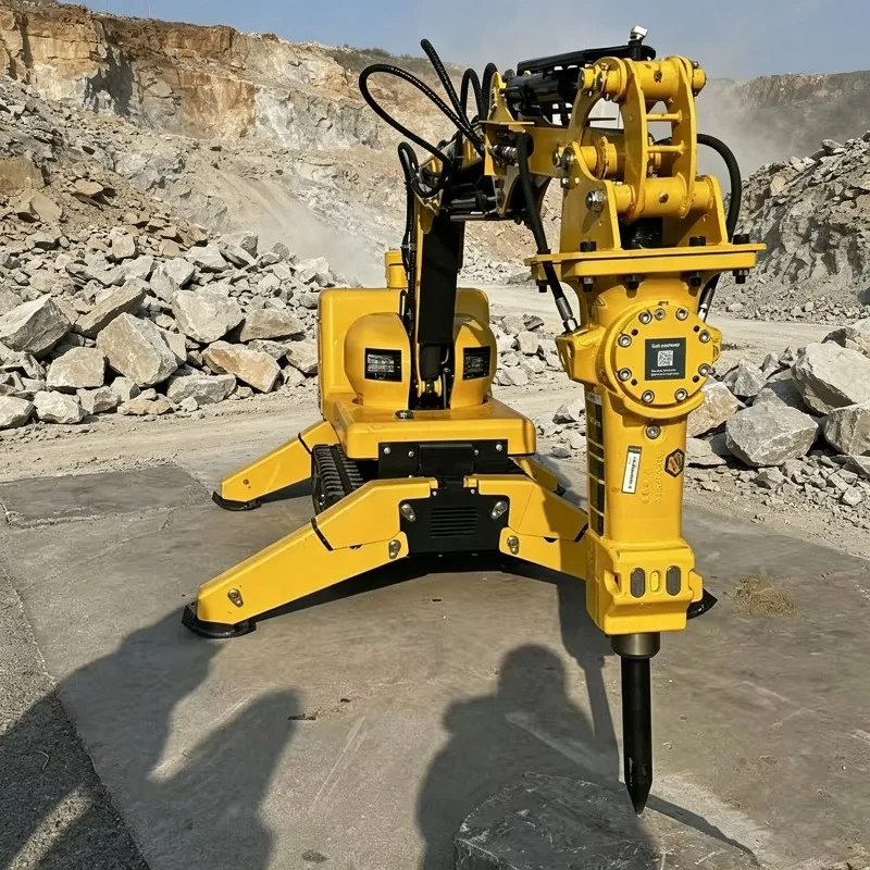 Construction Crawler Demolition Robot Hydraulic Multi-Tool for Disaster Rescue & Narrow Tunnel Breaking Jobs