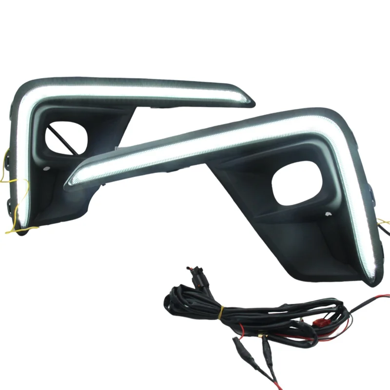 

Dual Color LED Daytime Running Light Fog Light Turn Signal Light For Honda BRV BR-V Replacement Accessories