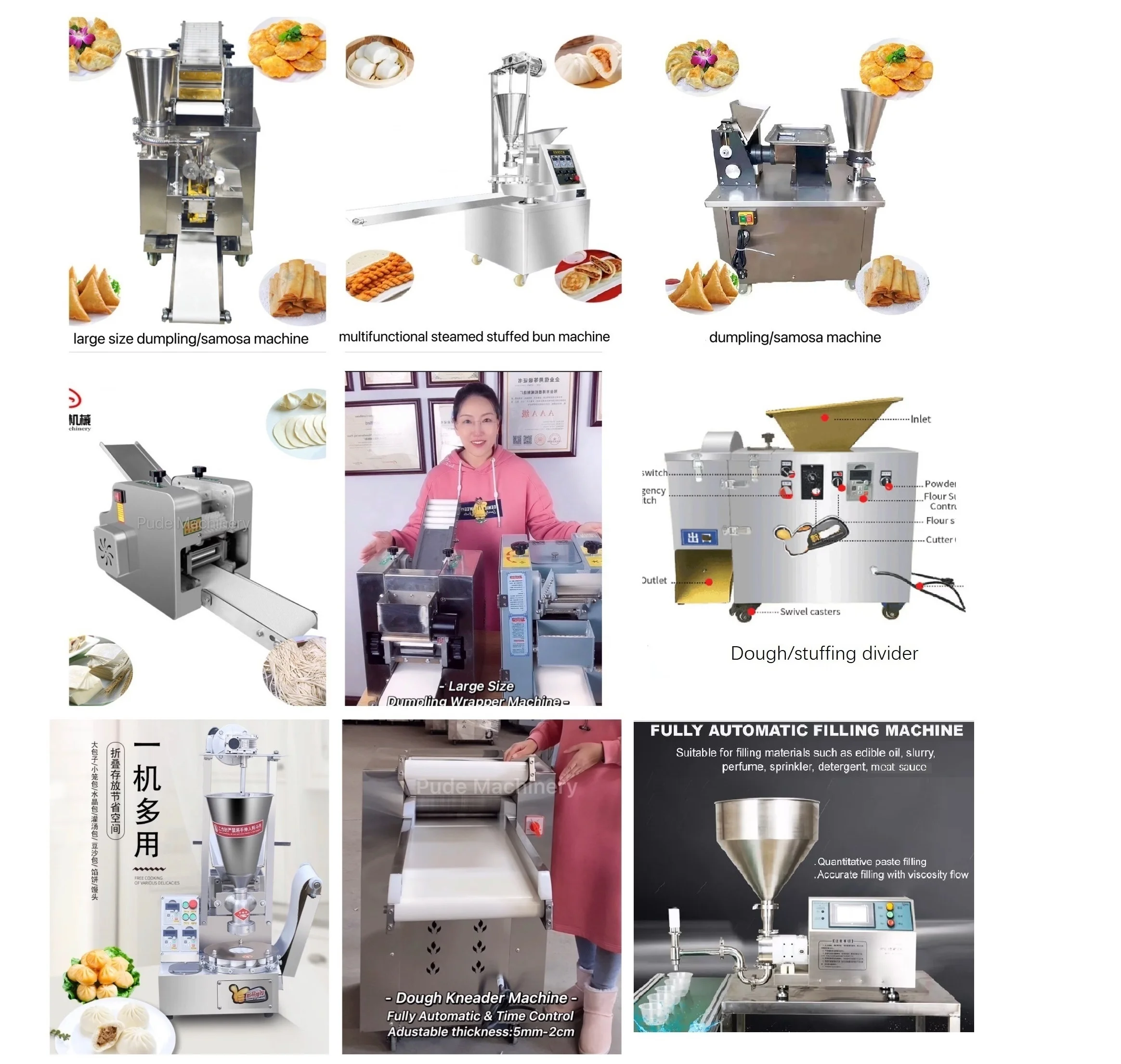 Piccola macchina automatica per gnocchi per uso domestico
