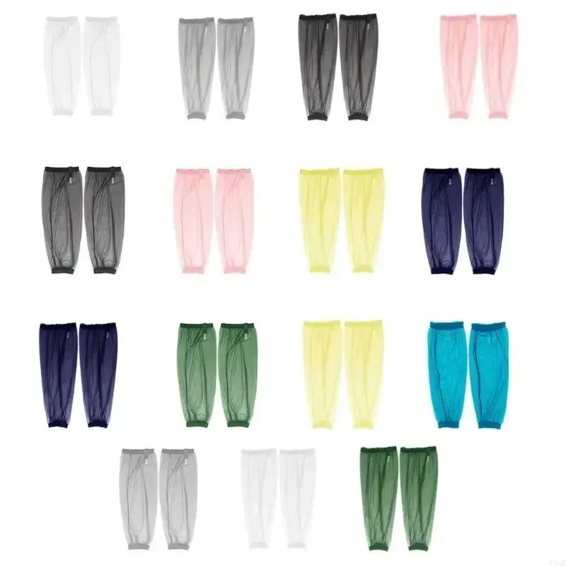 

1pair Outdoor Meshes Foot Sleeves Survival Sports Arm Sleeves Leg Protectors