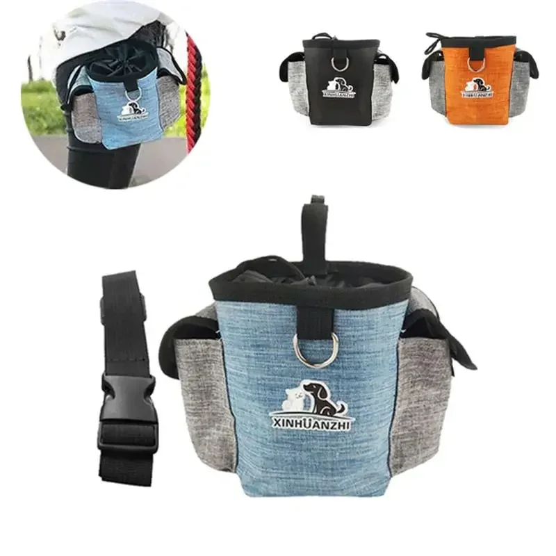 

Portable Dog Training Bag, Detachable Pet Waste Bag, Large Capacity Snack Container for Dogs and Cats, Walking Feed Accessories