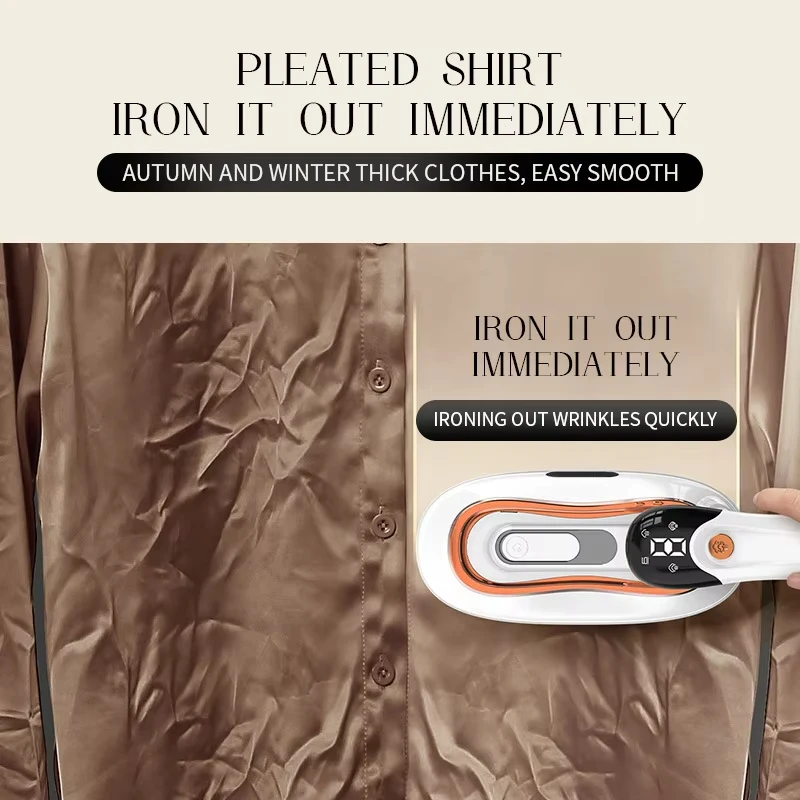 1200 واط الكهربائية الحديد يده البخار الحديد طوي آلة تنظيف الملابس بالبخار الطاقة المحمولة 4 سرعة باخرة شاشة تعمل باللمس الروتاري