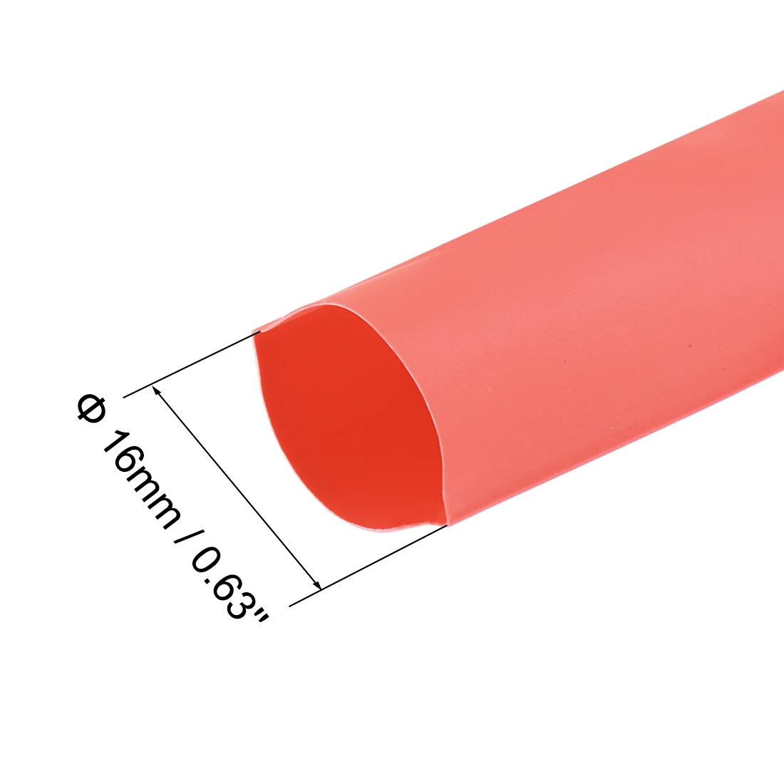 3/7m Heat Shrink Tubing 8/10/12/14/16/18mm Dia 13.7-30mm Flat Width 2:1 rate Heat Shrinkable Tube Cable Sleeve ElectricWire Wrap