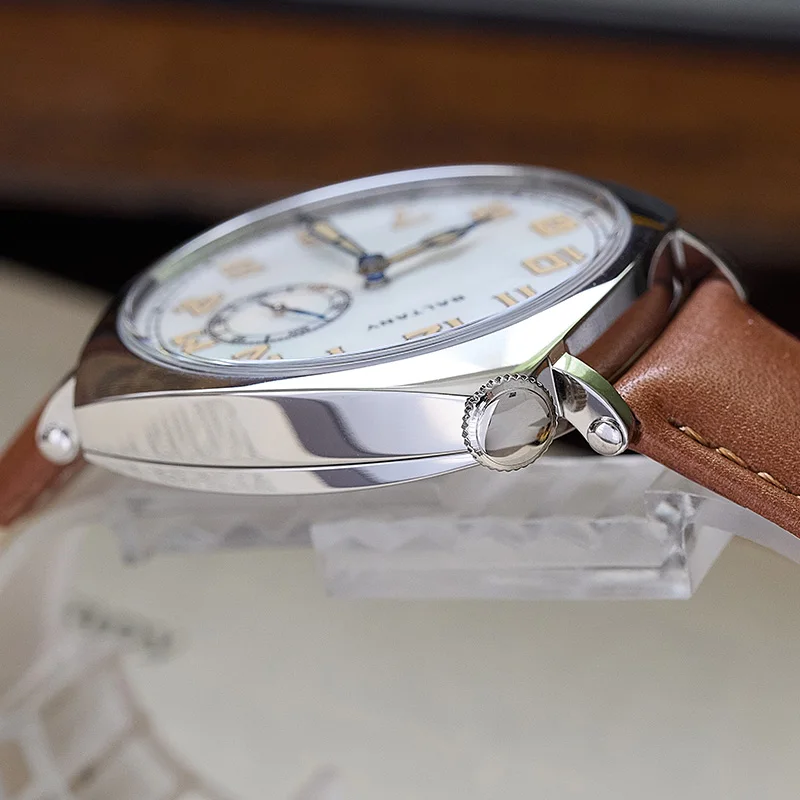 Baltany 2025 nuevo Reloj mecánico para Hombre Seagull ST1701 luminoso resistente al agua 50m cristal de zafiro Reloj de acero inoxidable para Hombre