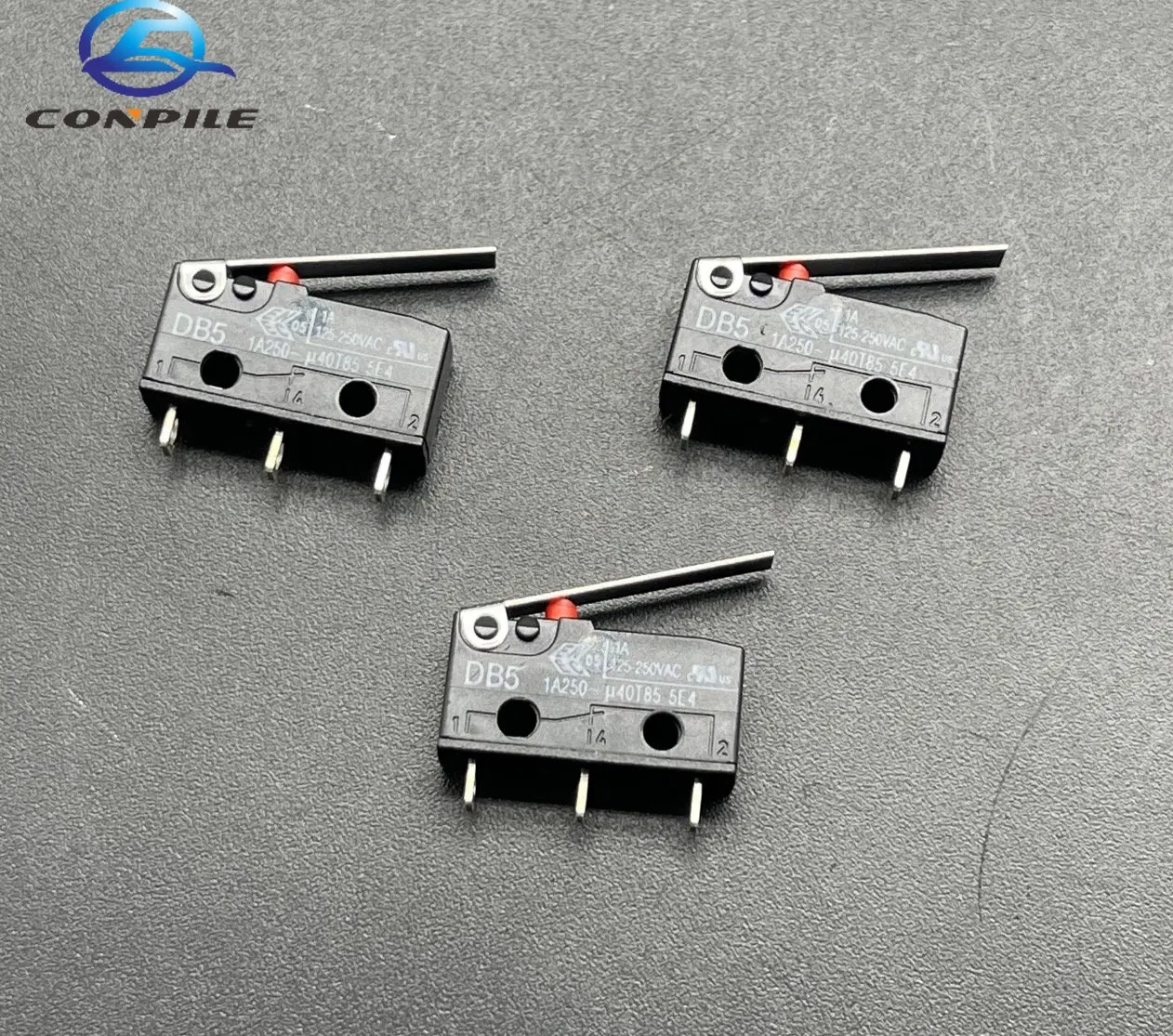 3pcs for cherry DB5 medium micro switch car lock switch waterproof dustproof