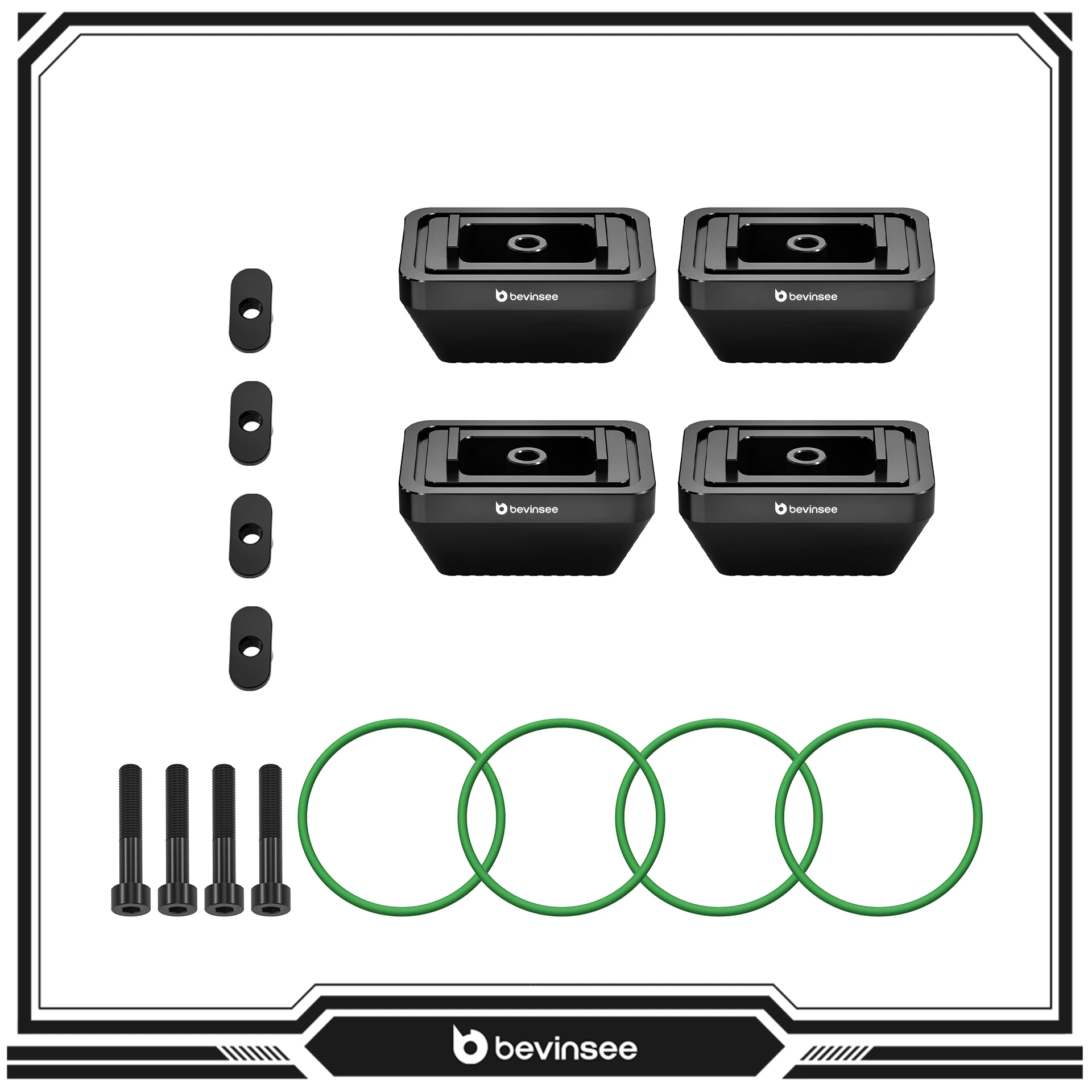 

BEVINSEE Модернизированные адаптеры для подъема Jacking Lift Pad для BMW E90 E92 E93 E91 F30 F10 F20 M3 F80 M4 F82 F83 M2 F87 E87 E81 F36 F12 X1 E84