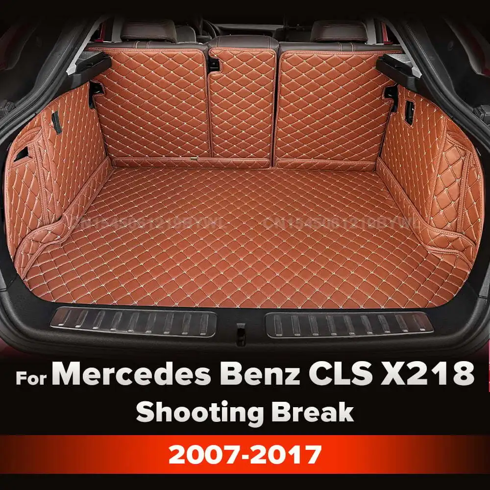 

For Mercedes Benz CLS Shooting Break 2007-2017 16 15 14 13 12 11 10 09 08 Auto Full Coverage Trunk Mat Car Cargo Liner