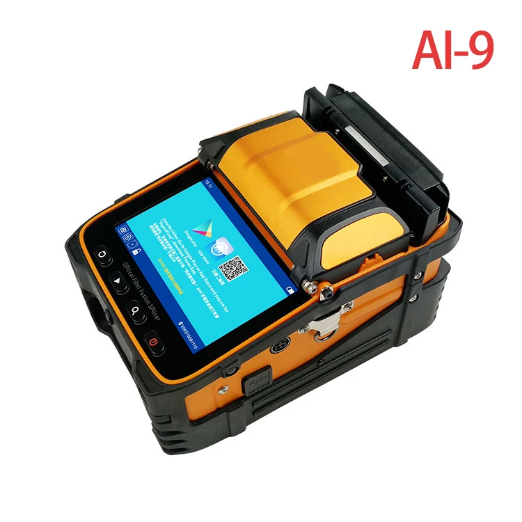 Original Optical Fiber Fusion Splicer Ai9 Splicing Machine SC UPC Connector Type FTTH Splicing Machine