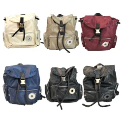 2024 new classic Spanish style fashion commuter solid color backpack casual bag ladies bag gift multi-color optional unisex