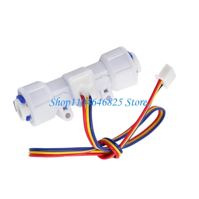 1/4Inch Hall Effect Water Flows Detector Lightweight Design For Various Liquid Measurement Needs
