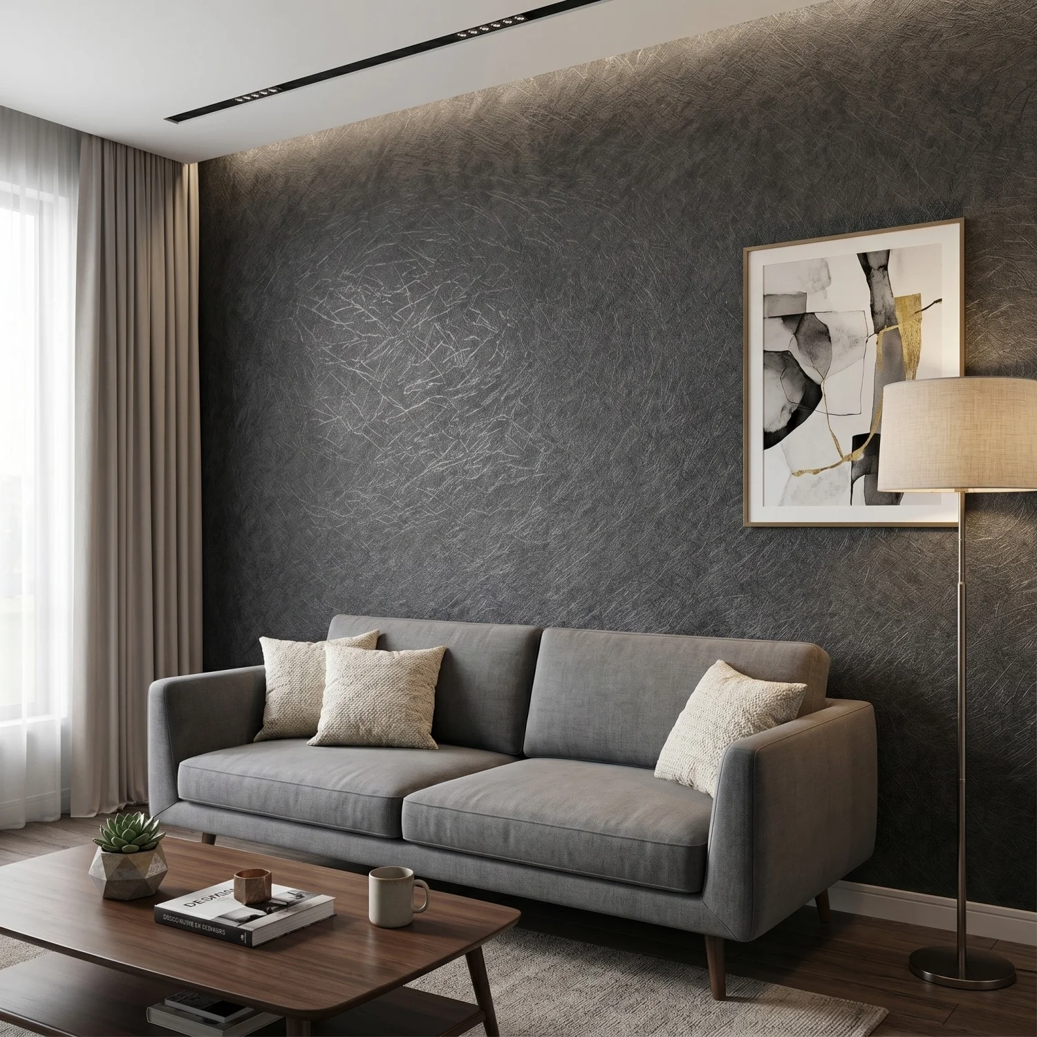 2 3 5M Wall Sticker Peel And Stick Vinyl Black Silk Texture Waterproof Film For Kitchen Cabinet Wardrobe Living Room Wall