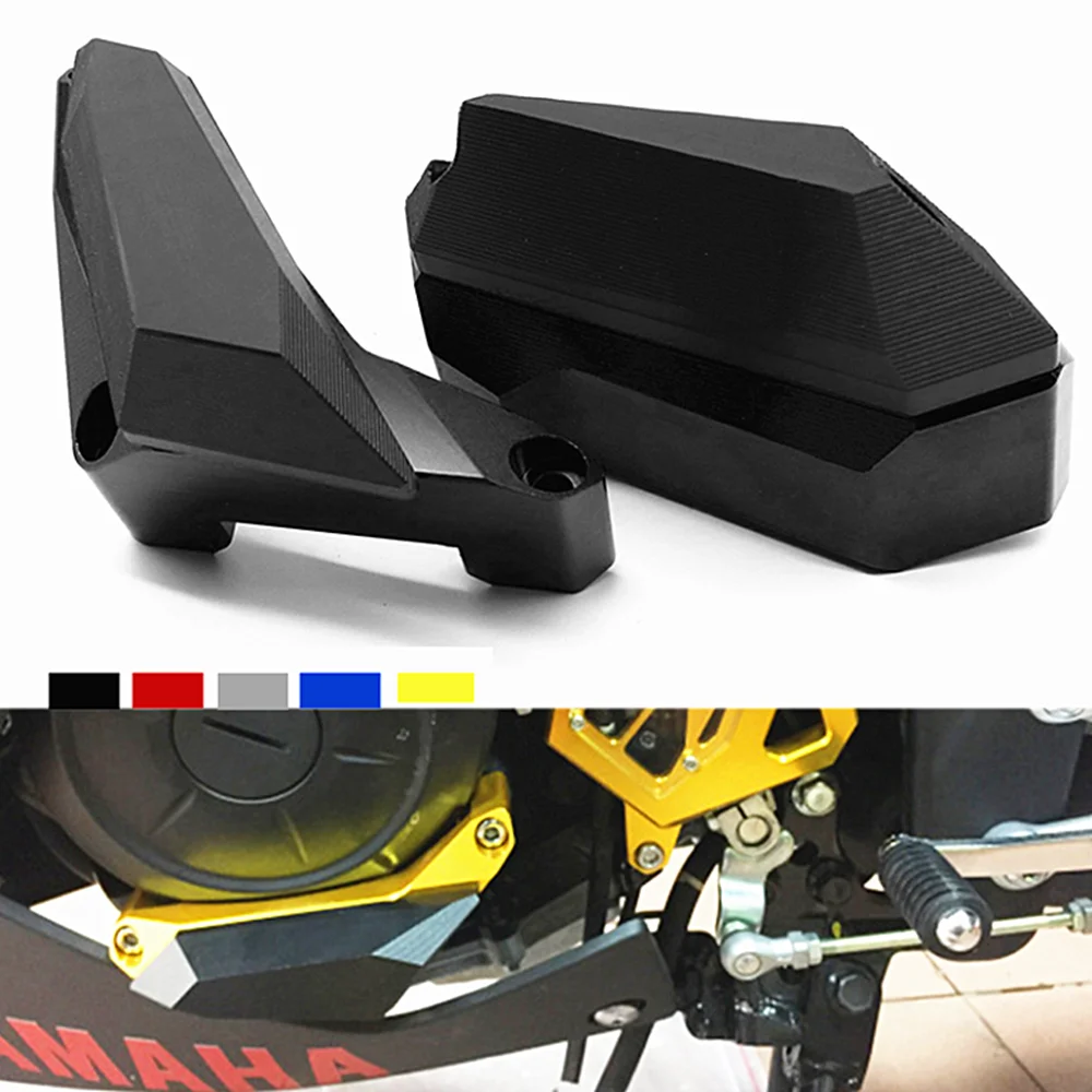 

CNC Engine Case Guard Cover Crash Slider Kit For YAMAHA YZF R3 R25 MT03 MT25