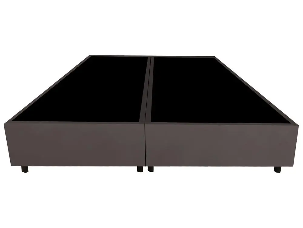 Base Cama Box Queen Gazin Bipartida 27x158x198cm Onix