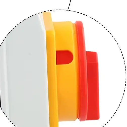 4P 20A Circuit Breaker Rotary Switch for 440V AC Applications Robust Waterproof Design for Air Conditioning and Water Pumps