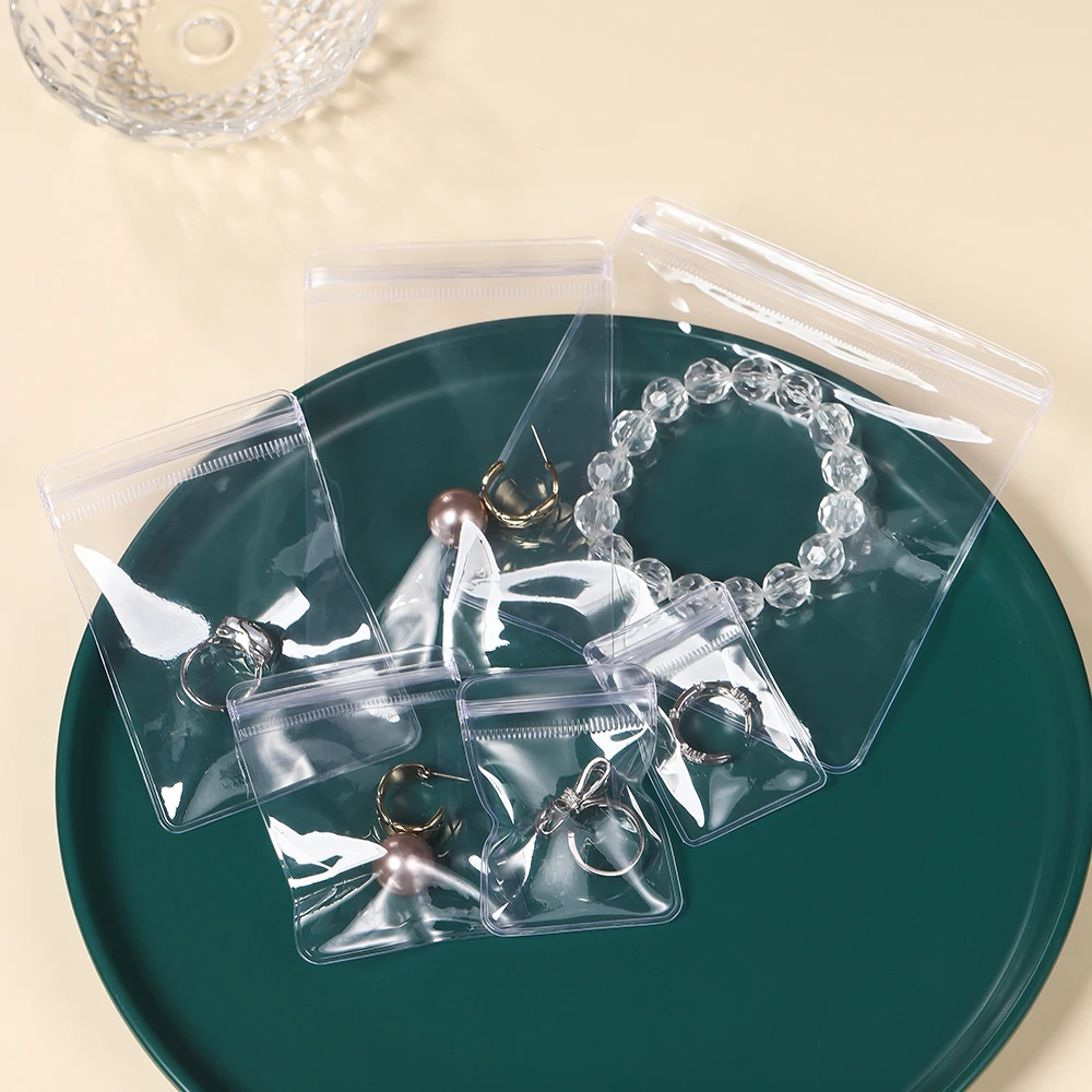 20/30/50 Stück OPP Transparente Beutel Selbstklebende Taschen für DIY Schmuck Verpackungsbeutel Organizer Display Halsketten Aufbewahrung
