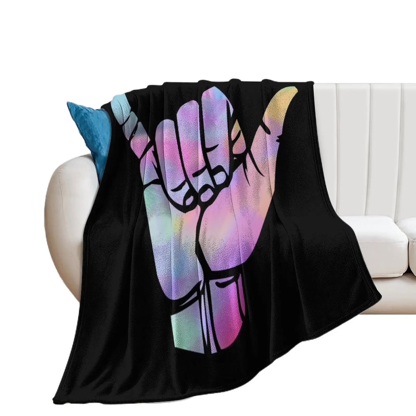 Shaka Throw Blanket for sofa anime funny gift manga Blankets