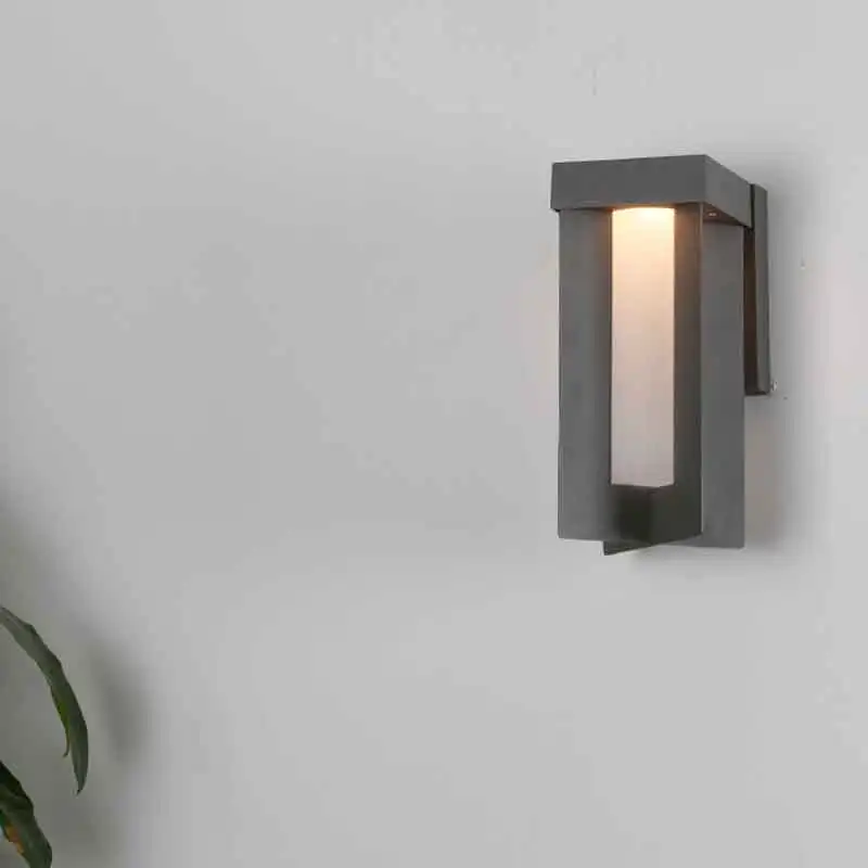 Modern Outdoor LED Lights Waterproof for Terrace Balcony Doorway Hallway Stairs Courtyard Minimalist Wall Lighting