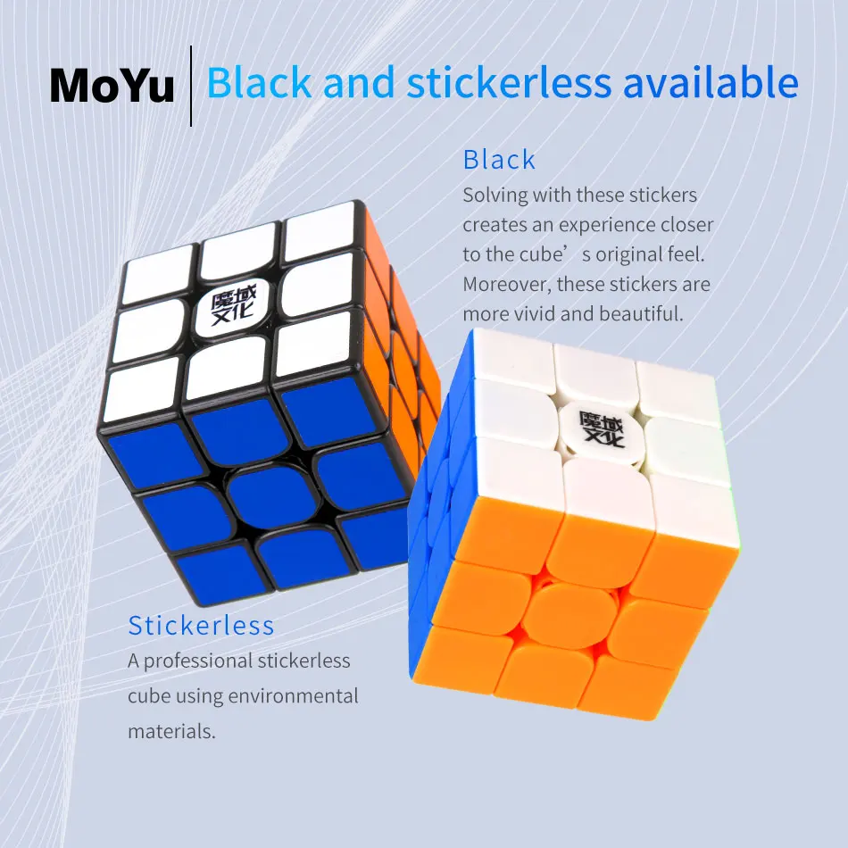 [ECube] MoYu WeiLong WRM 2019 3X3 Magnetic Magic Speed Cube Stickerless Professional Magic Speed Cube