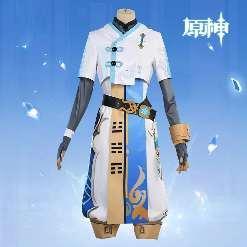 Disfraz de Cosplay de Genshin Impact para hombres y mujeres, ropa de Anime, uniforme de Halloween, regalos