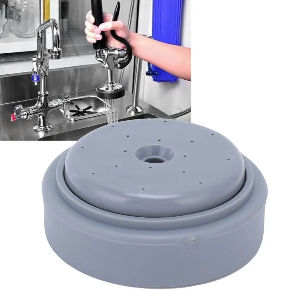 

Black/Grey Spray Valve Repair Kit Plastic Spray Face & Head Ring Pre-rinse Spray Face Easy Installation Round Shower Head